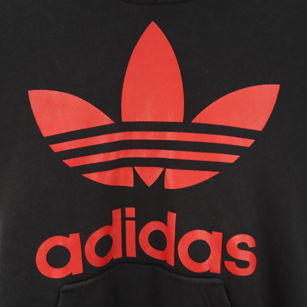 adidas Trefoil logo Long sleeve Sweatshirts XS black Back brushed Men's Used