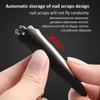 Nail Trimmer Pedicure Scissor Nail Clippers Stainless Steel Anti Splash Fingernail Cutter Manicure Tools Bionics Design