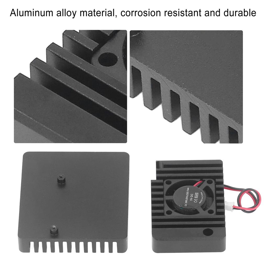 Router Cooling   Set Aluminum Alloy Heat Dissipation Enclosure Kit for Nanopi R2s