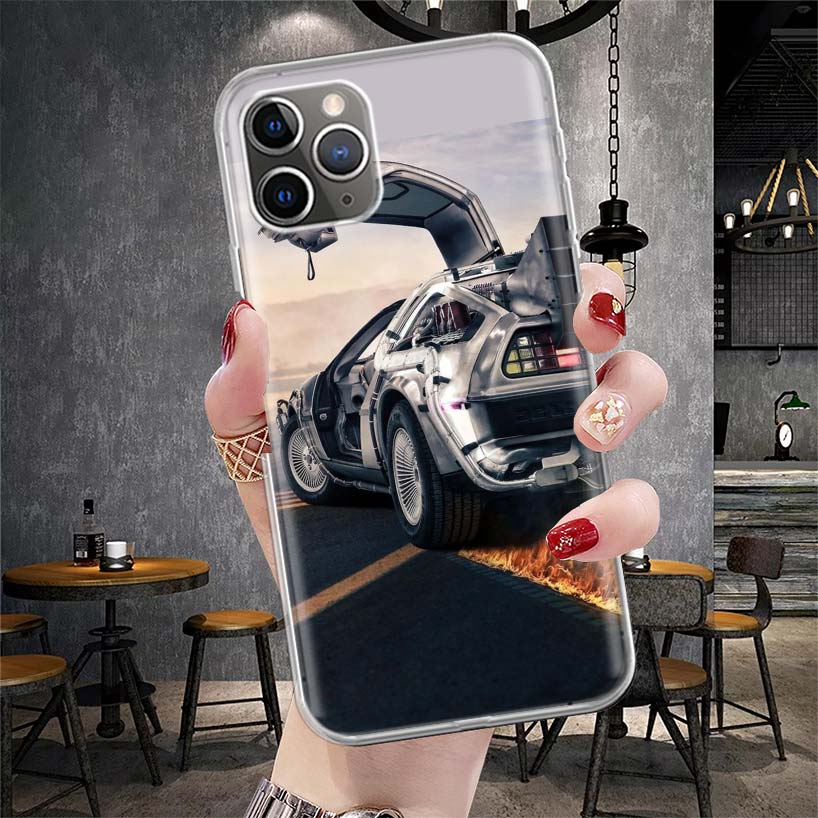 Back To The Future TV Soft Phone Case For IPhone 11 17 Air 16E 16 Pro Max 15 + 14 Plus 13 Mini 12 Apple 7 SE 8 Fundas Coque 11 1