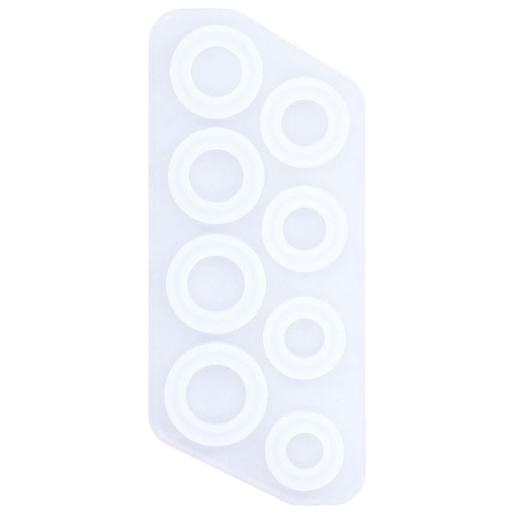 Assorted Sizes Ring Silicone Mould Transparent Casting Mould Jewelry Accessories