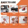 HTVRONT Sublimation Sticker Paper - 20 Pcs Glossy White Waterproof Sublimation Stickers