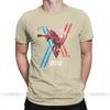 Darling 002 Darling In The Franxx Zero Two T Shirt For Man Short Sleeved Tee Cotton