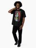 Janis Joplin Potrait Memorabilia poster Oversized T-Shirt