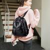 Módní korejský PU módní batoh 2024 pro ženy – příležitostný, univerzální, velká kapacita