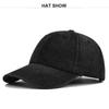 Cap Baseball Retro Washed Denim Material Hat Solid Color Duckbill Breathable Hat