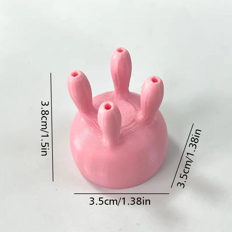 2/4pcs Milk Pouring Tool Pour Spout Covers Plastic Cover Boxed Milk Diverter Cow Udder Milk Carton Cap Milk Splitter 3.8x3.5x3.5cm