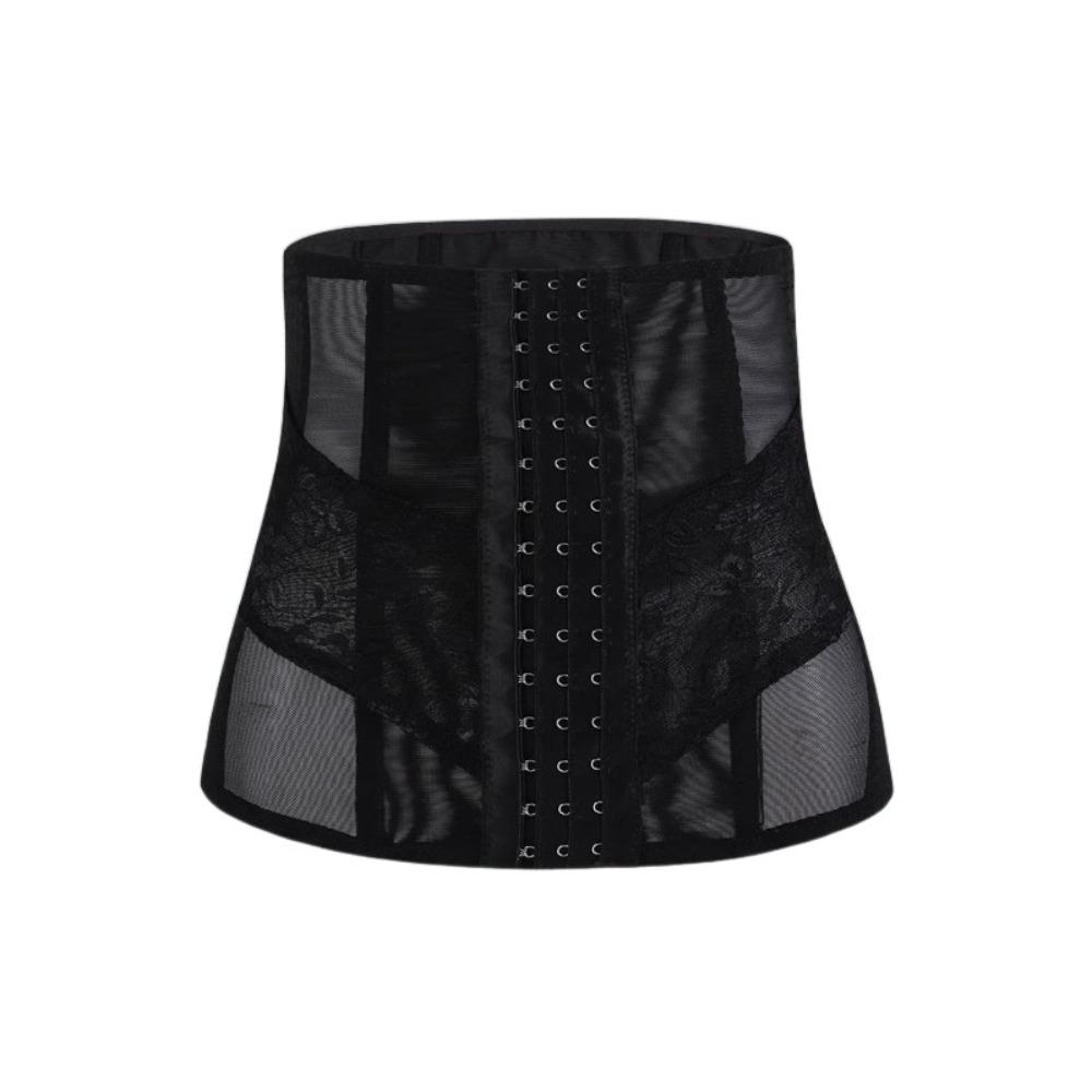 Mesh Flower Tummy Control Shapewear Seamless Girdle Body Shaper Fashion Lace Corset Belt  Summer