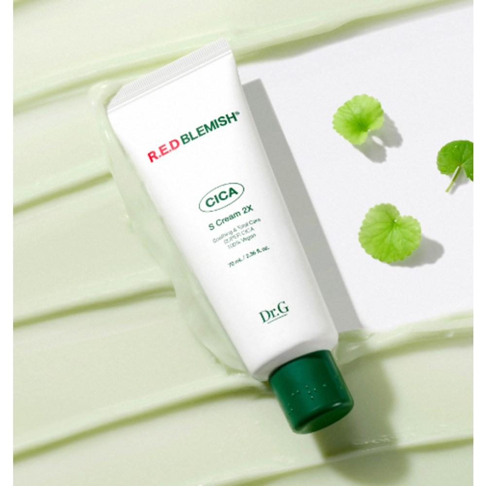 Dr.G Vegan Red Blemish Cica S Cream 2X, 70ml, 4 Units