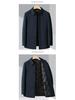 Men's Lightweight Business Casual Down Jacket - Warm Autumn/Winter Outerwear for Middle-Aged/Elderly