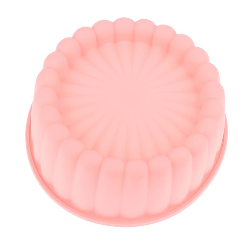 Large Sunflower Cake Silicone Mold Baking Tray Circular Chocolate Jelly Mould Diy Dessert Pudding Making Birthday Gift Bakeware
