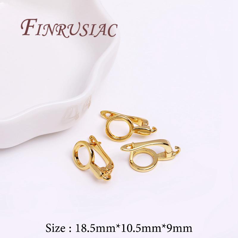 Multi Styles 18K Gold Plated Earwires,Fasteners For Earrings,Hooks For Earring DIY Jewelry Making Supplies,Earring Hook Clasp