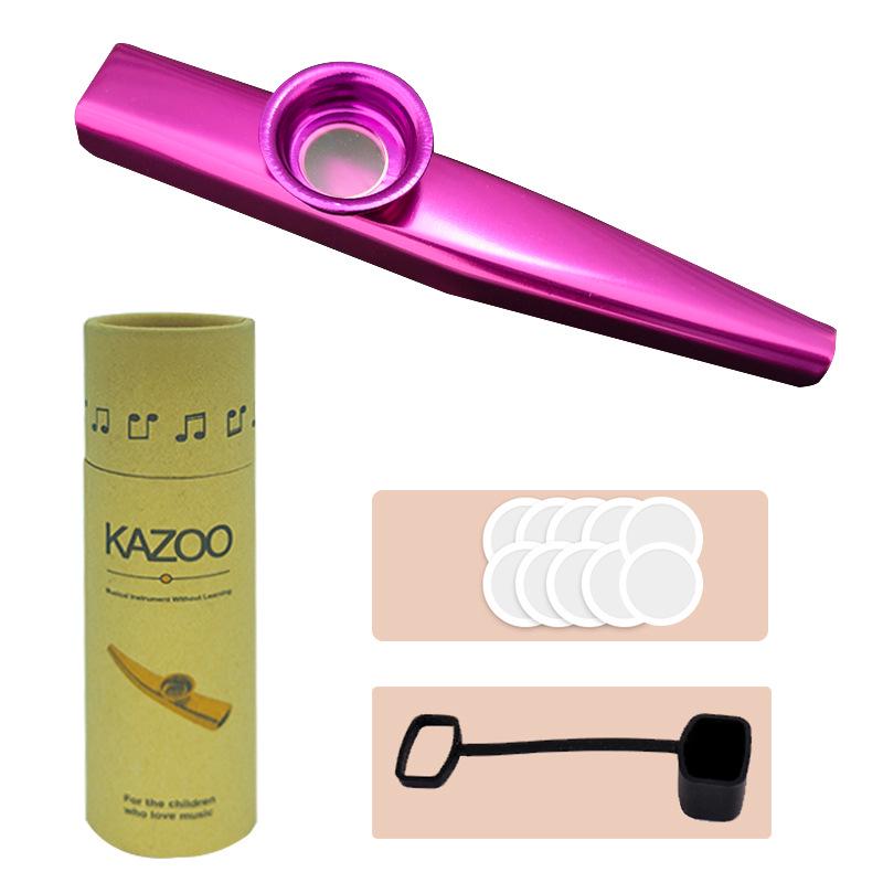 Metal Kazoo Cross-border Musical Instrument Gift Trumpet Saxophone Diaphragm