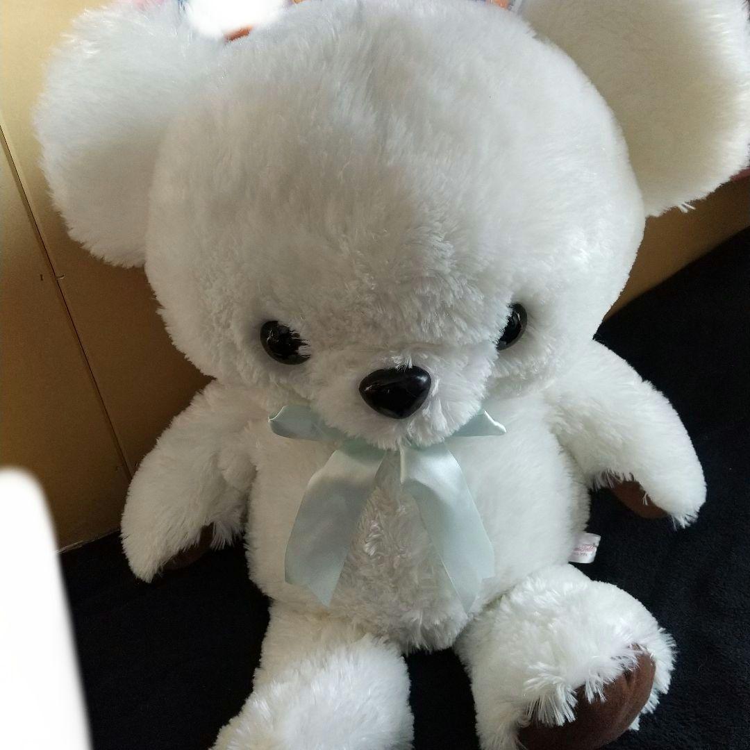 

[USED] Precious Teddy Bear Stuffed Animal White
