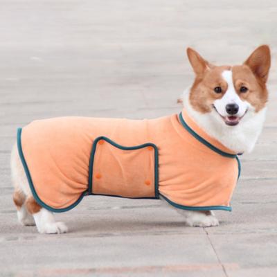 Pet It Microfiber Pet Cape Bathrobe Water-absorbing Quick-drying European and American Dog Bath Towel
