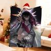 Game Genshin Impact Columbina Blanket Soft Throw Blanket for Home Bedroom Bed Sofa Picnic Travel Office Rest Cover Blanket Gift