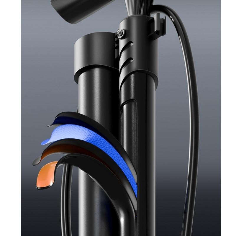 Bicycles Floor Pump with Gauge High Pressure Floor Bike Pump Inflator Cycling Manual Tire Pump Cycling Accessories