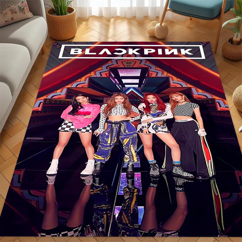 Blackpink: Global Icons Music Style carpet Doormat Suitable for all seasons Doormat Fashion Room