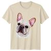 French Bulldog Watercolor TShirt French Bulldog Dogs Birthday Gift For Him Her