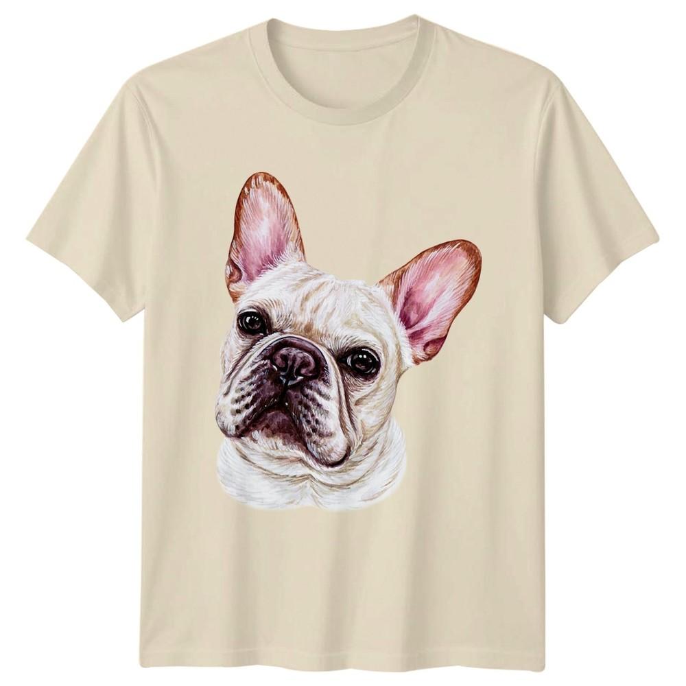 French Bulldog Watercolor TShirt French Bulldog Dogs Birthday Gift For Him Her