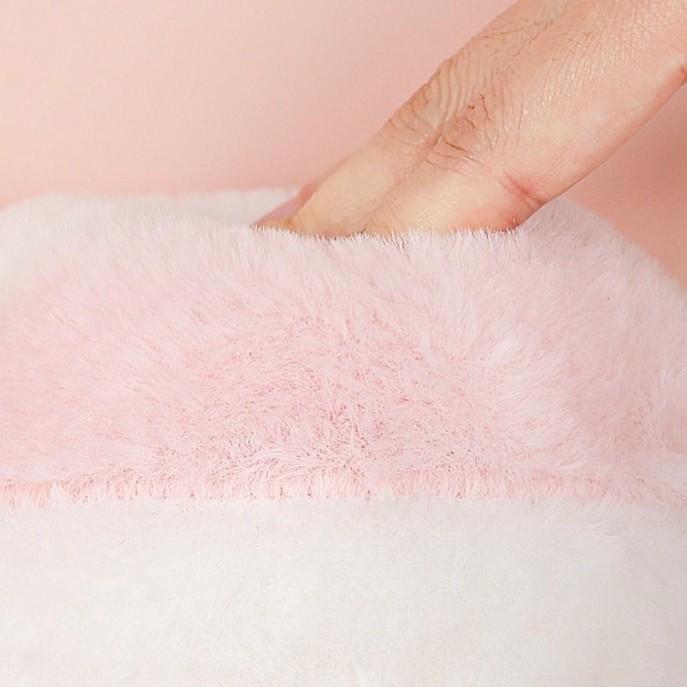 Fluffy Rabbit Calming Ball Simulated Rabbit Buttocks Plush Rabbit Chewing Ball Playing