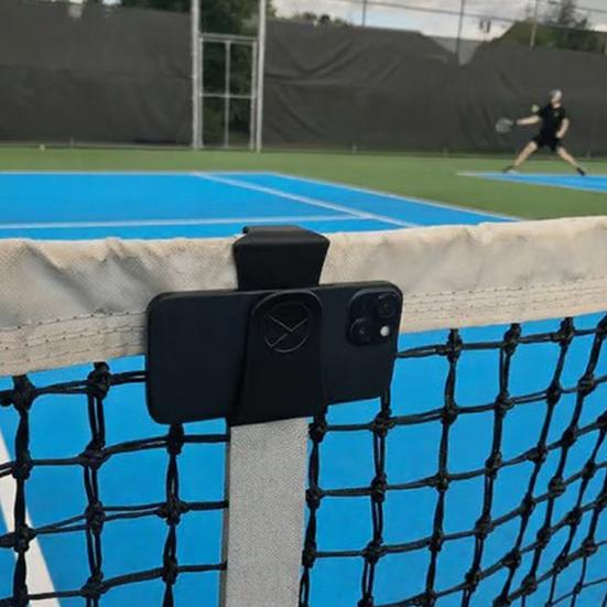 Smartphones Zaunhalterung Tragbar Universell Outdoor Baseball Softball Tennis Pickleball Fußball Training Aufnahme Netzhalterung Handyhalter