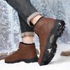 Men's Winter  Boots Warm Snow Boots Non-slip Waterproof Shoes High-top Outdoor Plush Shoes Plus Size Boots