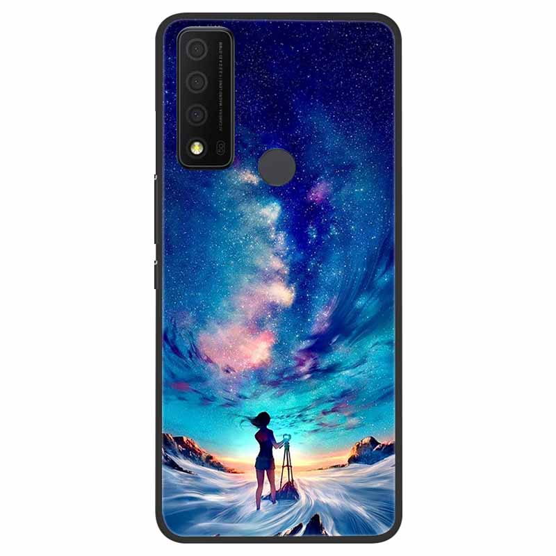 For TCL 30 XE 5G Case Marble Cat Soft Silicone Back Case for TCL 30 XL 30V 5G Phone Cover TCL30 XE T767W 30XE 5G Coque Funda Bag