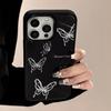 Gilt Ins Butterfly for IPhone17 for Apple 15promax Phone Case 13/14 Glass 12 for 16plus Hard
