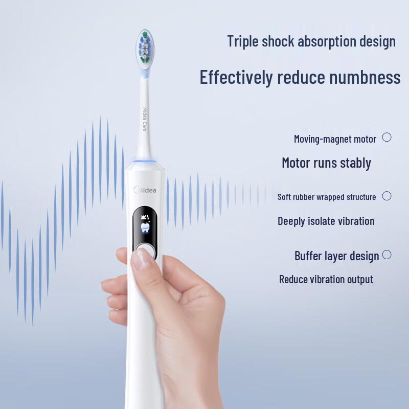 Midea YM6Pro Smart Electric Toothbrush CN plug (adapter included)