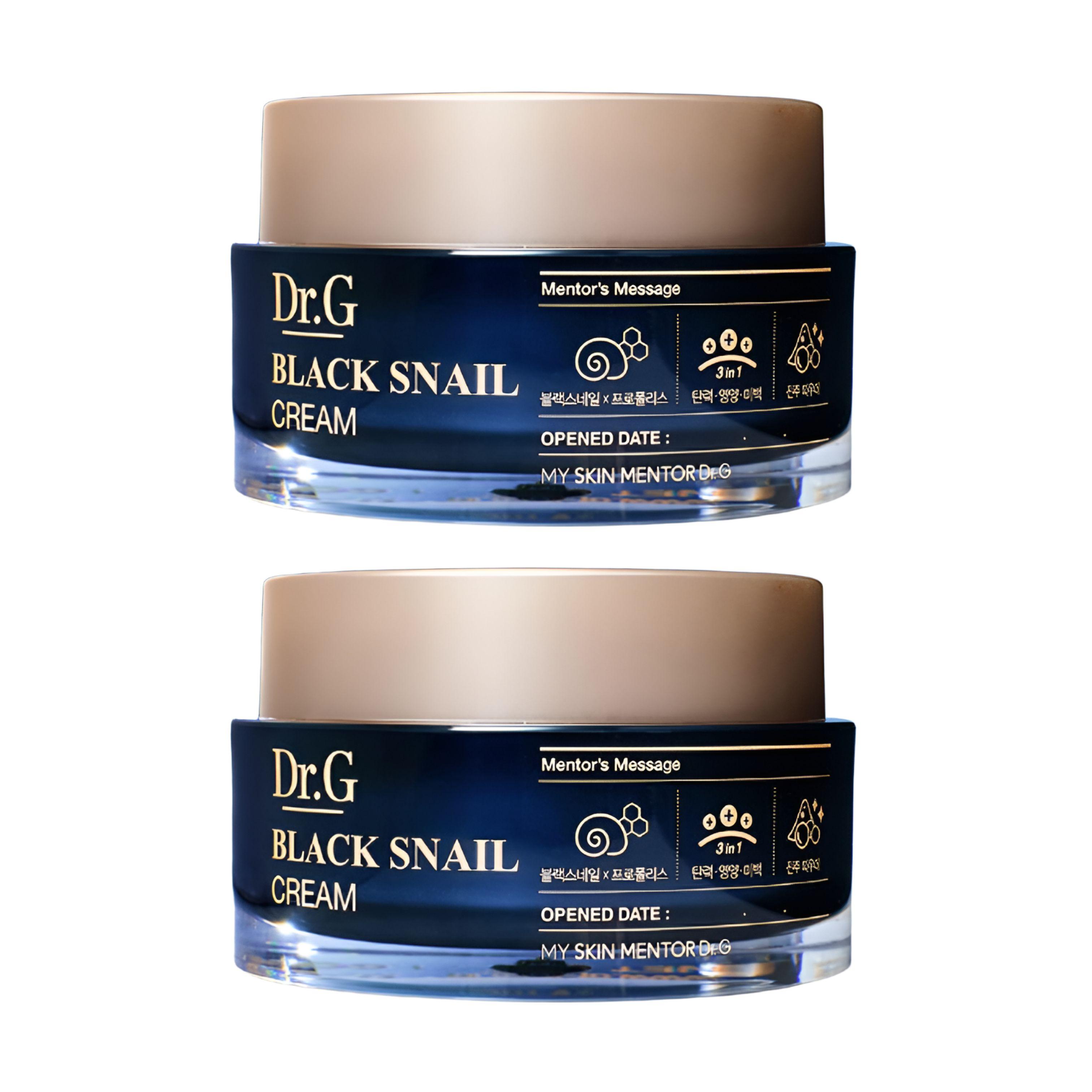 

Dr.G Black Snail Cream 50 ml (1+1) – Radiance & Firming Care