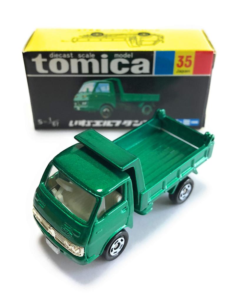 Tomica Diecast Scale Model Tomica Black Box [35 Isuzu Elf Dump Truck] S=1/67