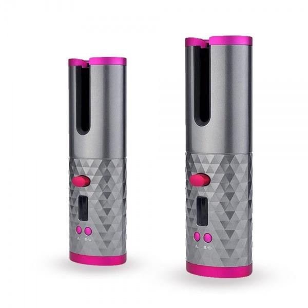 Profesyonel Elektrikli USB Saç Bigudi LCD Seramik Akülü Otomatik Dönen Waver bukle makinesi Salon