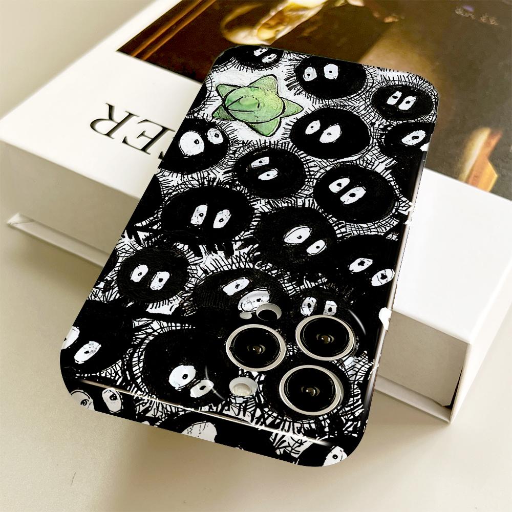 All-inclusive Film Phone Case Cartoon Fashion Design Hard Shell Full Cover Camera Protection Case for iPhone Samsung Xiaomi Poco Redmi Huawei Honor