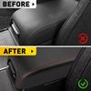 Center Console Armrest Cover Pad Protector For Toyota Tacoma 2016-23 Leather EXV