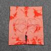 High Waist Seamless Smiling Tie-Dye Yoga Leggings Women Elasticity Slimming Fitness Pants