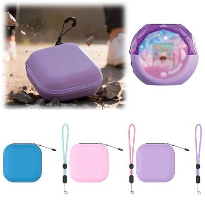 For Takara Tomy Punyrunzu Mini Storage Bag With Lanyard Electronic Pet Machine Anti Fall Shockproof Dust-proof EVA Carrying Case
