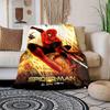 1pc Spider-Man Printing Blanket - Soft, All-Season Throw for Living Room, Bedroom,Personalized Gift with Adorable Cartoon Design