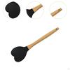Heart Shaped Silicone Spreader ,Baking Spreader, Kitchen Utensil Spoon,for Cooking Mixing Cake Cream