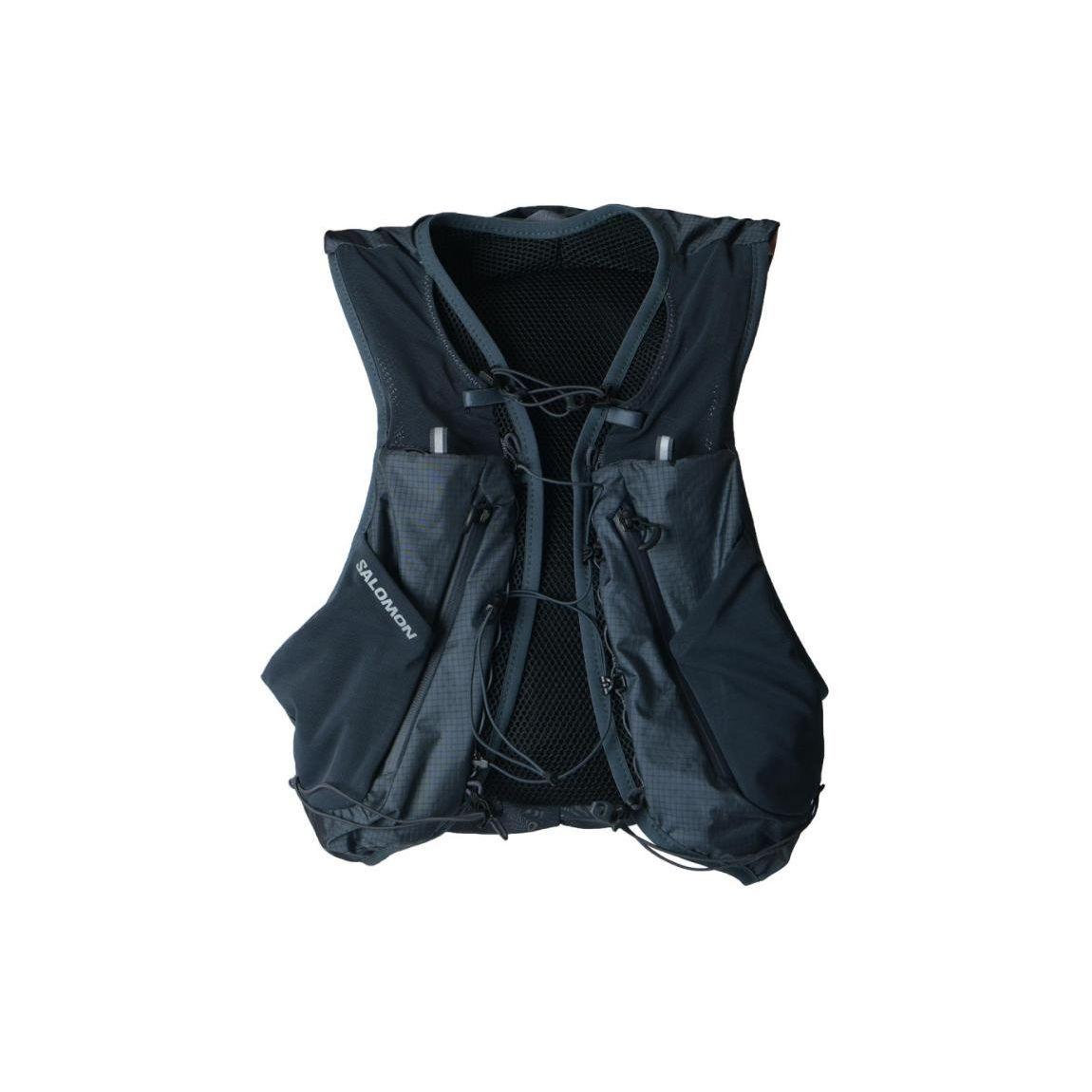 

Salomon Short Letter Print Strapless Vest Men Vests Blue LC1918300