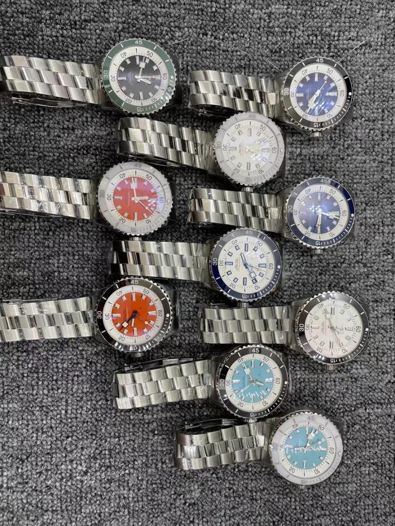 Bainilai BNL Super Ocean Ceramic Bezel Quartz Men's Watch with Calendar