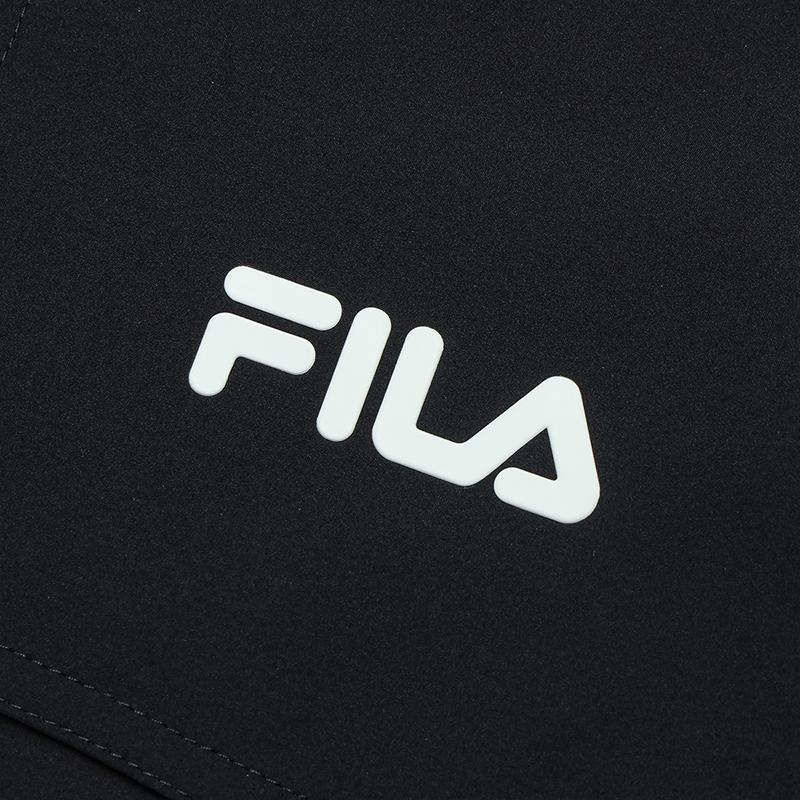 Fila Simple Hooded Woven Jacket Men Jackets Black F11M519714FBK