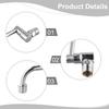 High Quality Best Kitchen Fixtures Home & Garden Faucet Outlet Fittings Durabe Electroplating G1/2 Swinging Spout