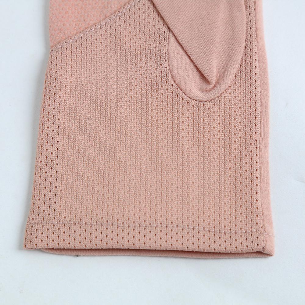 Cycling Women Lady Mesh Bear Sunscreen Mittens Five Fingers Mitts Drive Mitten Thin Gloves