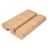 Portable Phone Stand Mobile Phone Support Holder Bamboo Desktop Tablet Stand for Bedroom