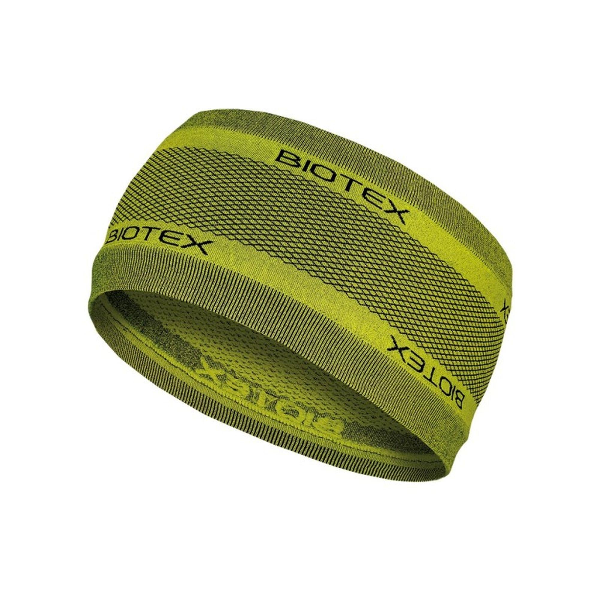 

BIOTEX Sports Headband, Unisex [HEAD BAND], Stretch Micromesh, Lightweight, Comfortable, Breathable, Lime (One Size Fits All) BTEX-2028 [Authentic Pro