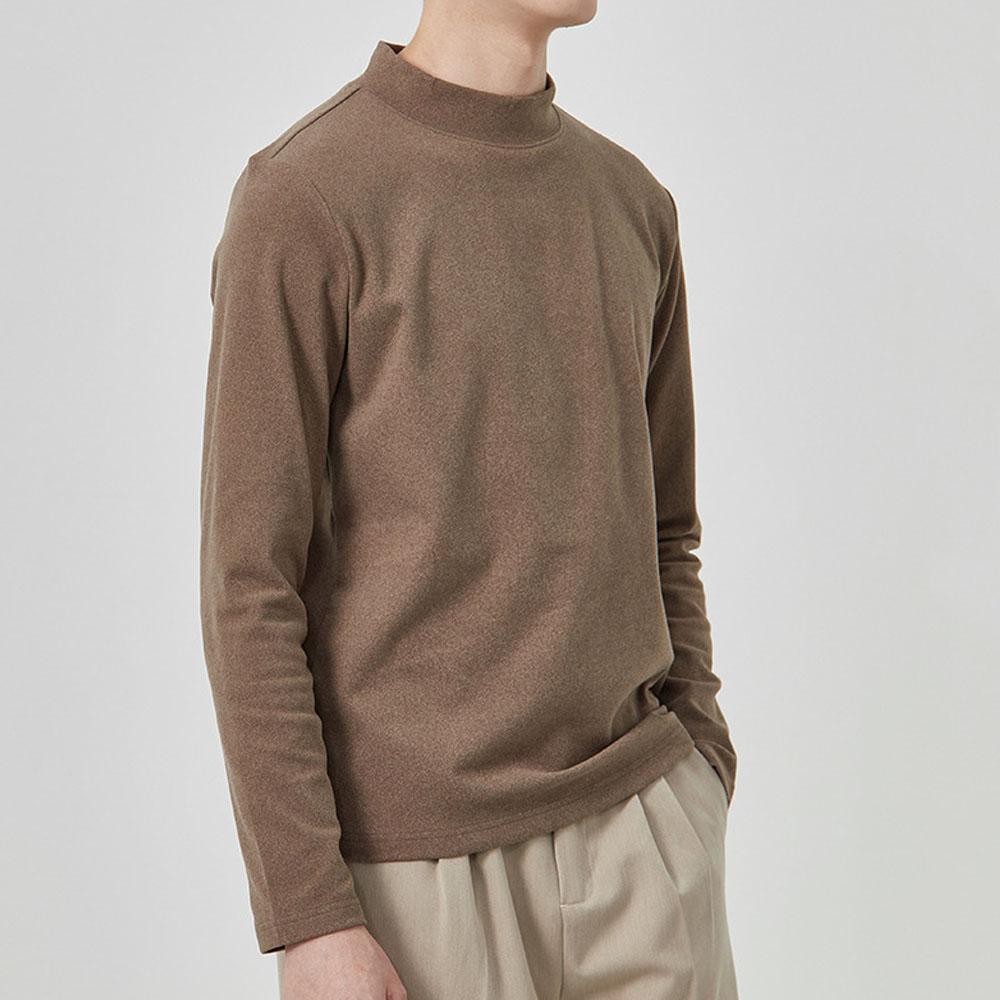 Men's Winter Thick Long Sleeve T-Shirts Half Sweater Pullovers Undershirt Fashion Streetwear Korean Autumn Clothes Women Man