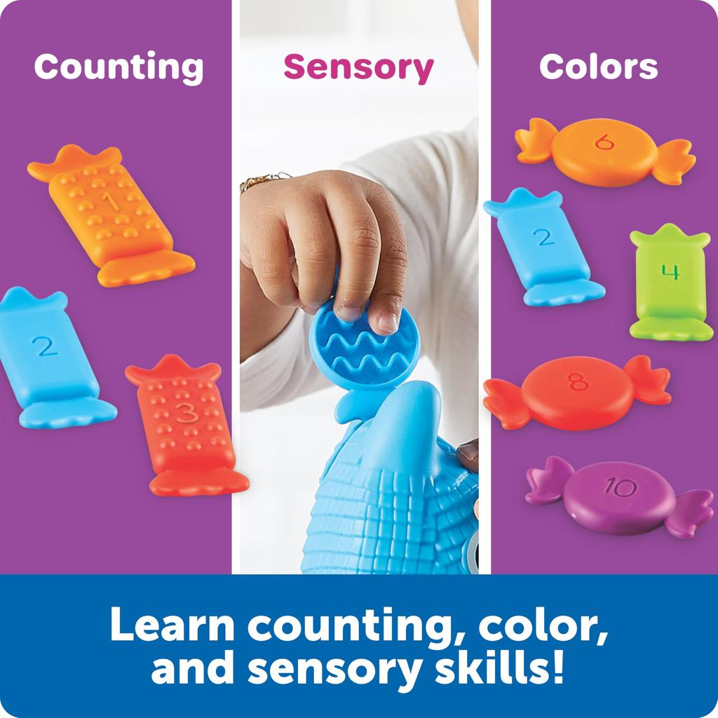Learning Resources Finger Number Matching Educational Authentic Piñata Piano, Exercise, Game, Game, Toy, LER9135,
