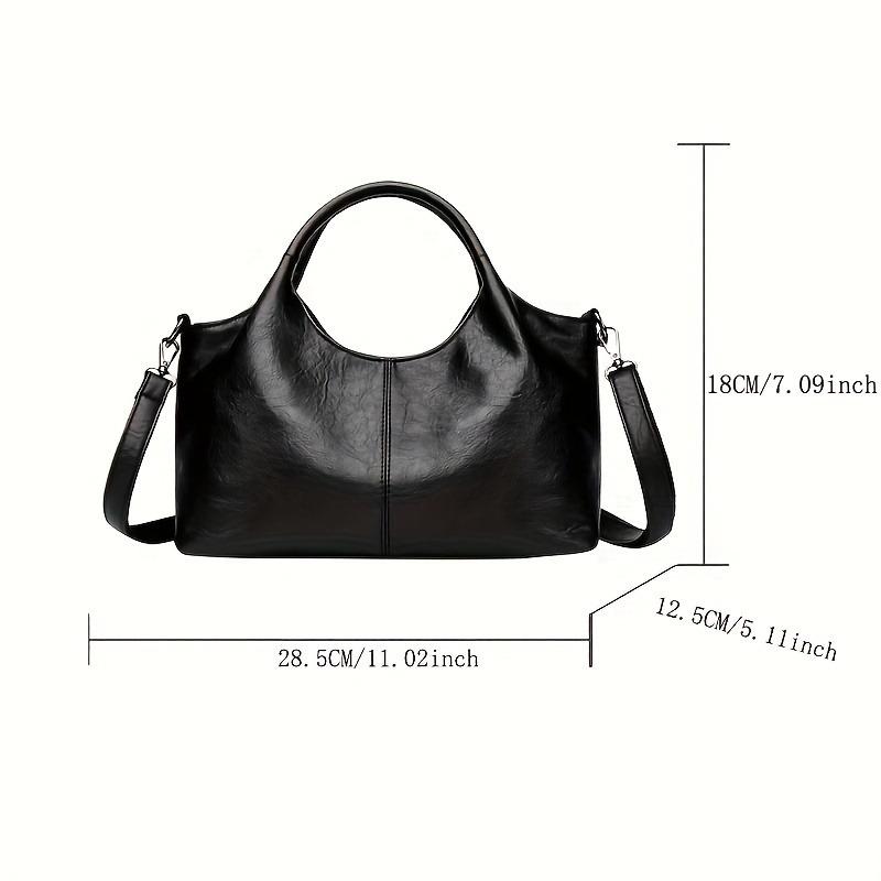 2026 Trendy Handbag, Fashionable Women's Shoulder Bag, Gift for Mom, Casual Crossbody Bag, Versatile Shopping Bag with Zip Closure