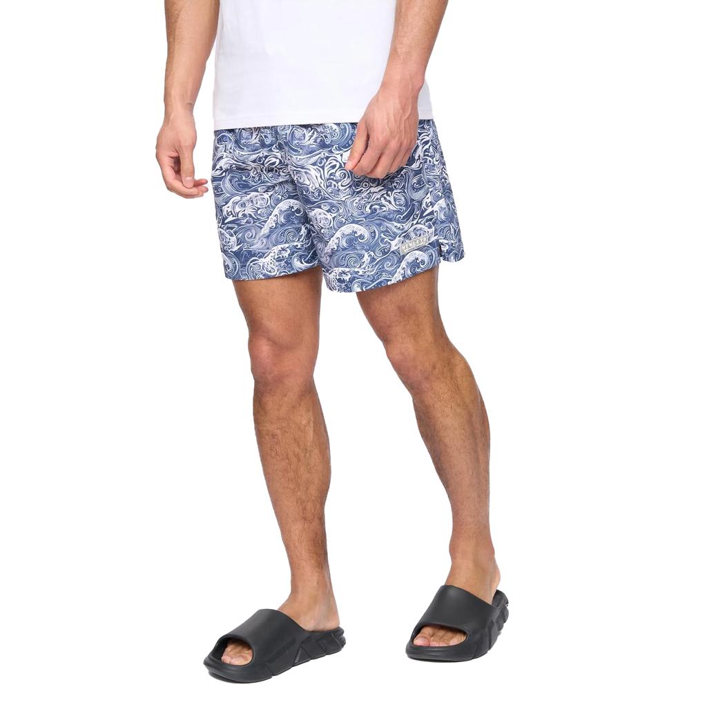 Henleys Mens Wave Polyester Regular Summer Swim Shorts